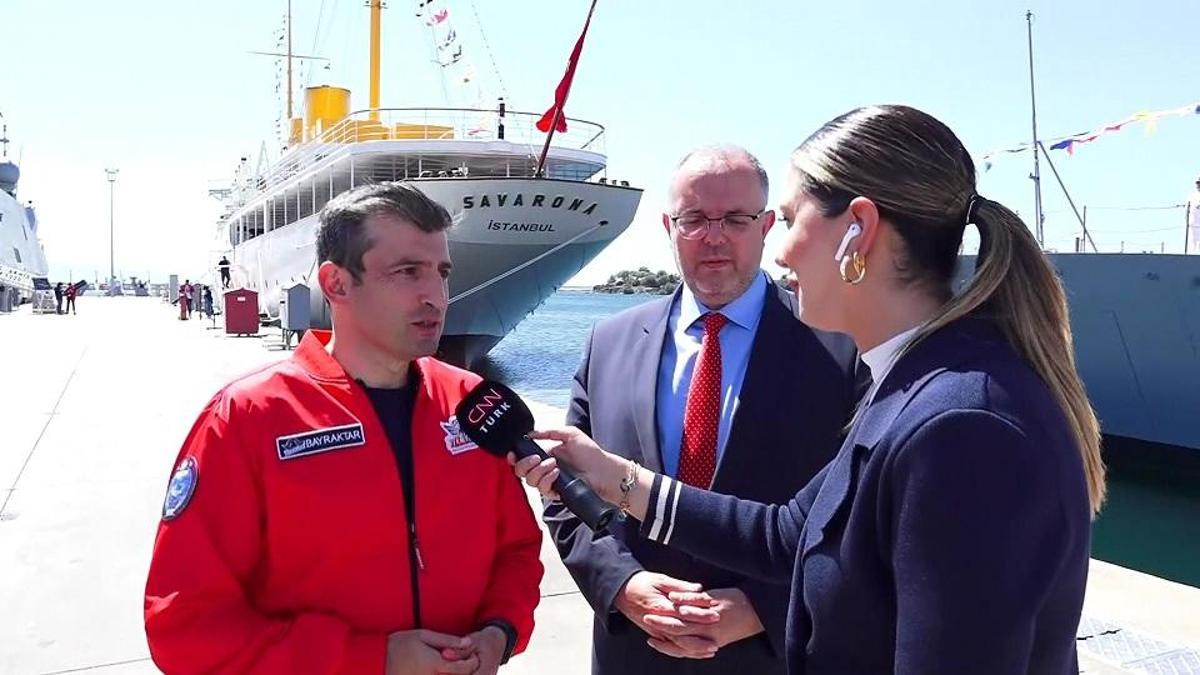 İŞTE TCG ANADOLU, İSTANBUL, NUSRET... Selçuk Bayraktar CNN TÜRK'te: ''Mavi Vatan'ı gençlerimize anlatmak için buradayız''