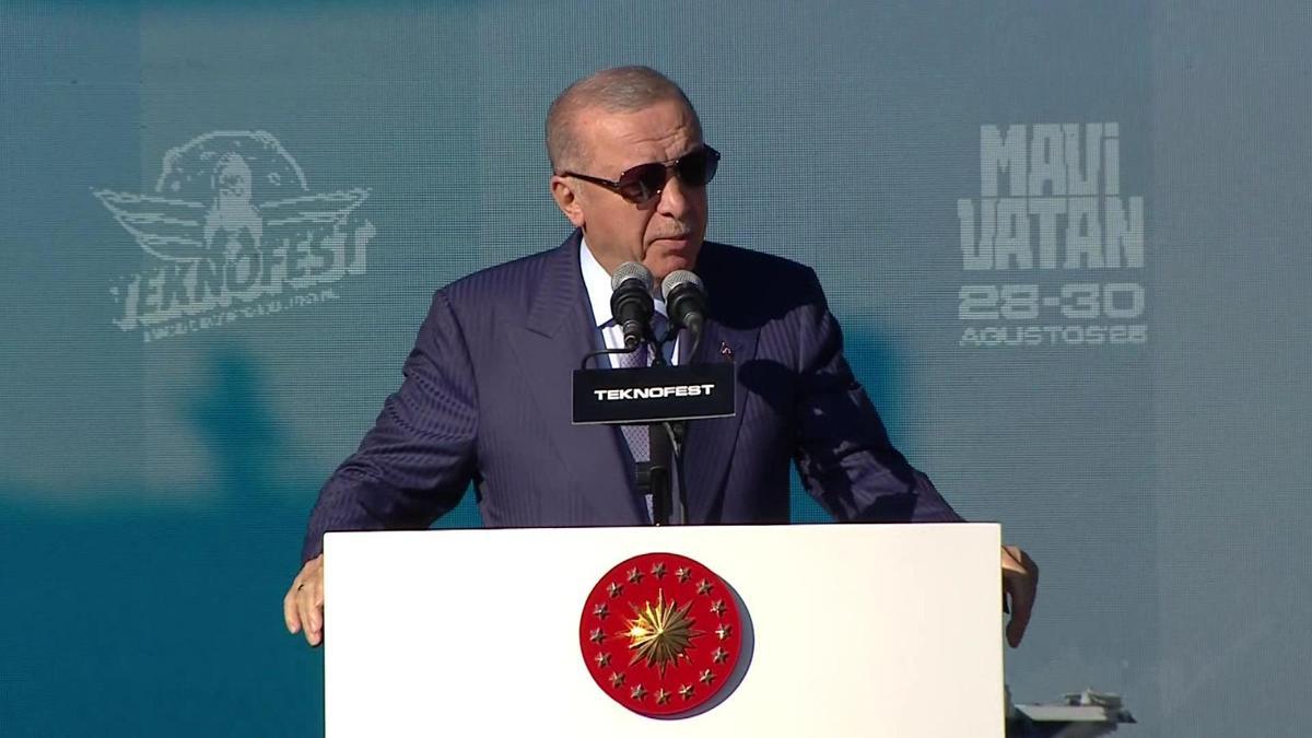 SON DAKİKA | Cumhurbaşkanımız Erdoğan'dan TEKNOFEST Mavi Vatan programında önemli açıklamalar