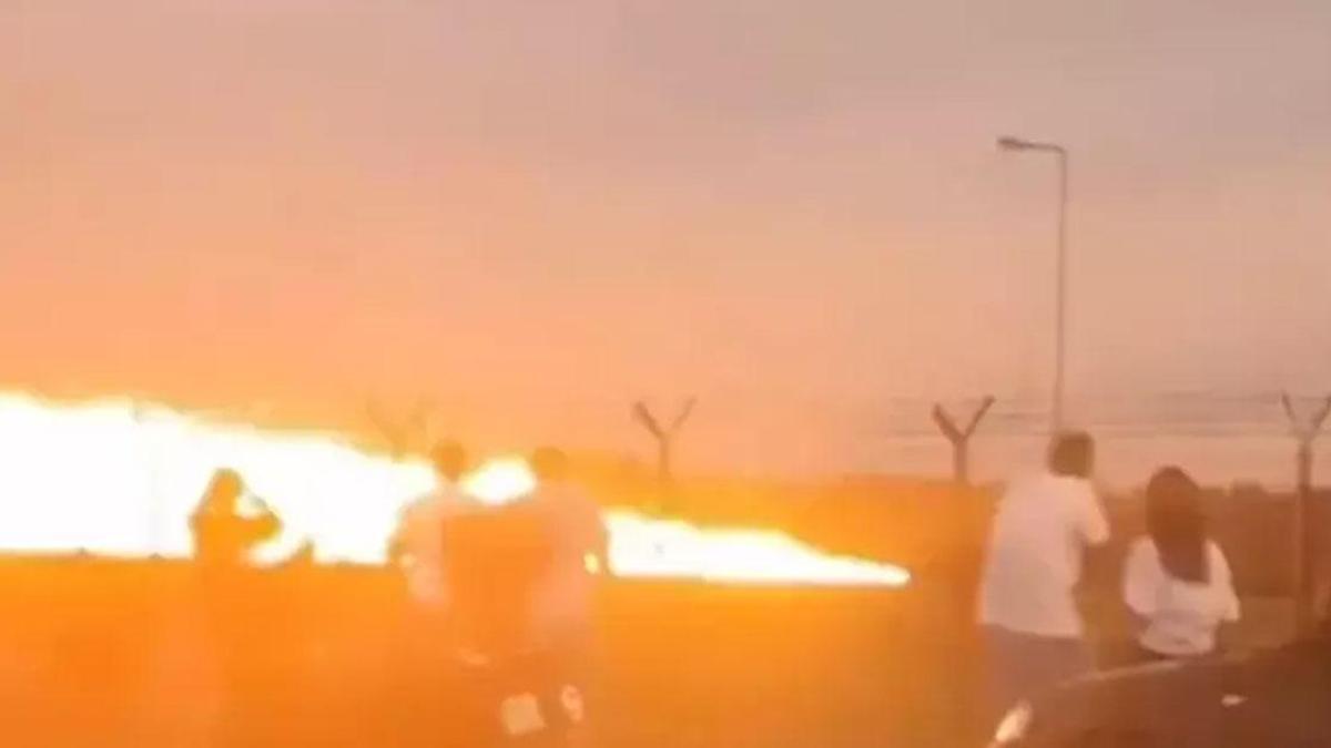 Havada facia! Polonya'da hava gösterisi hazırlıkları sırasında F-16 düştü
