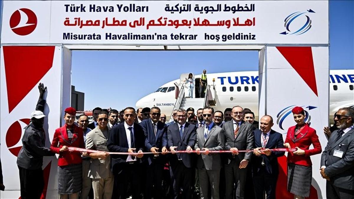 THY, 10 yıl aradan sonra Misrata seferlerine yeniden başladı