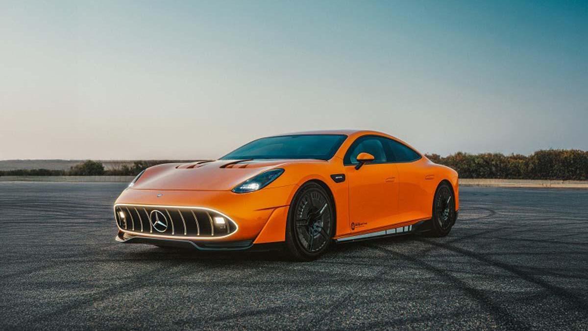 Mercedes Concept AMG GT XX'den rekor