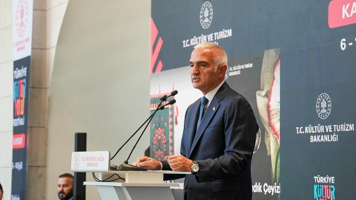 Kayseri ilk kez Kültür Yolunda: Açılışı Bakan Ersoy gerçekleştirdi