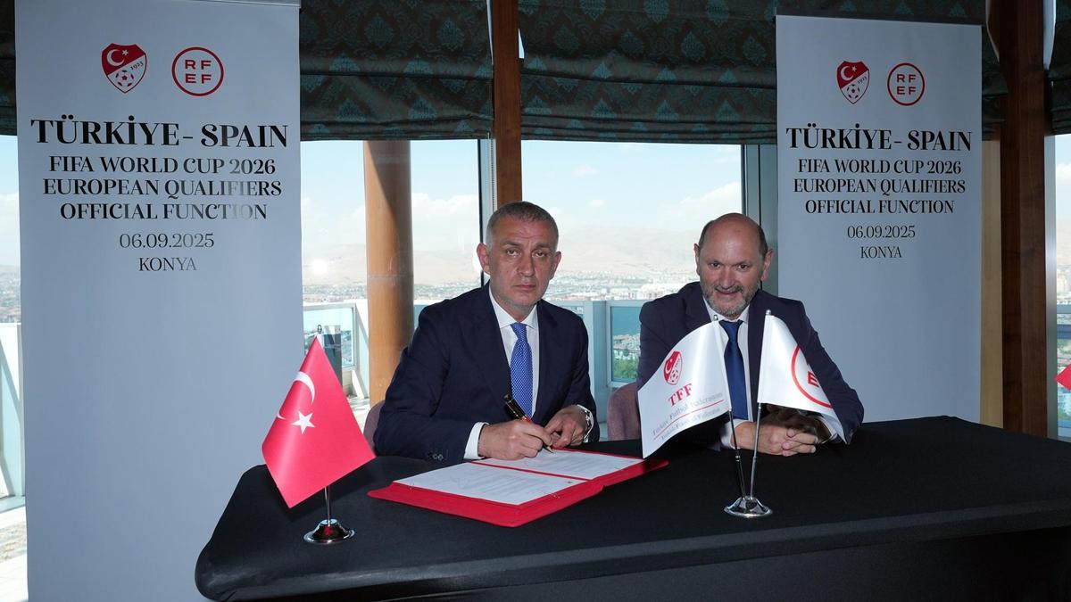 TFF ile İspanya Kraliyet Futbol Federasyonu arasın…