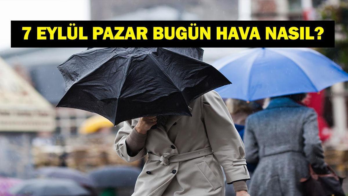 7 Eylül Hava Durumu: Meteoroloji'den Kuvvetli Yağış Uyarısı! Ordu Hava Durumu Nasıl? Bugün (Pazar) Hava Nasıl Olacak?