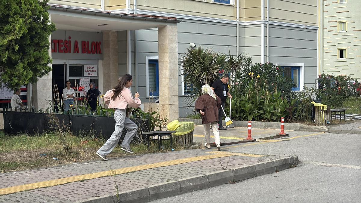 Samsunda KPSS heyecanı; 2 aday sınava geç kaldı