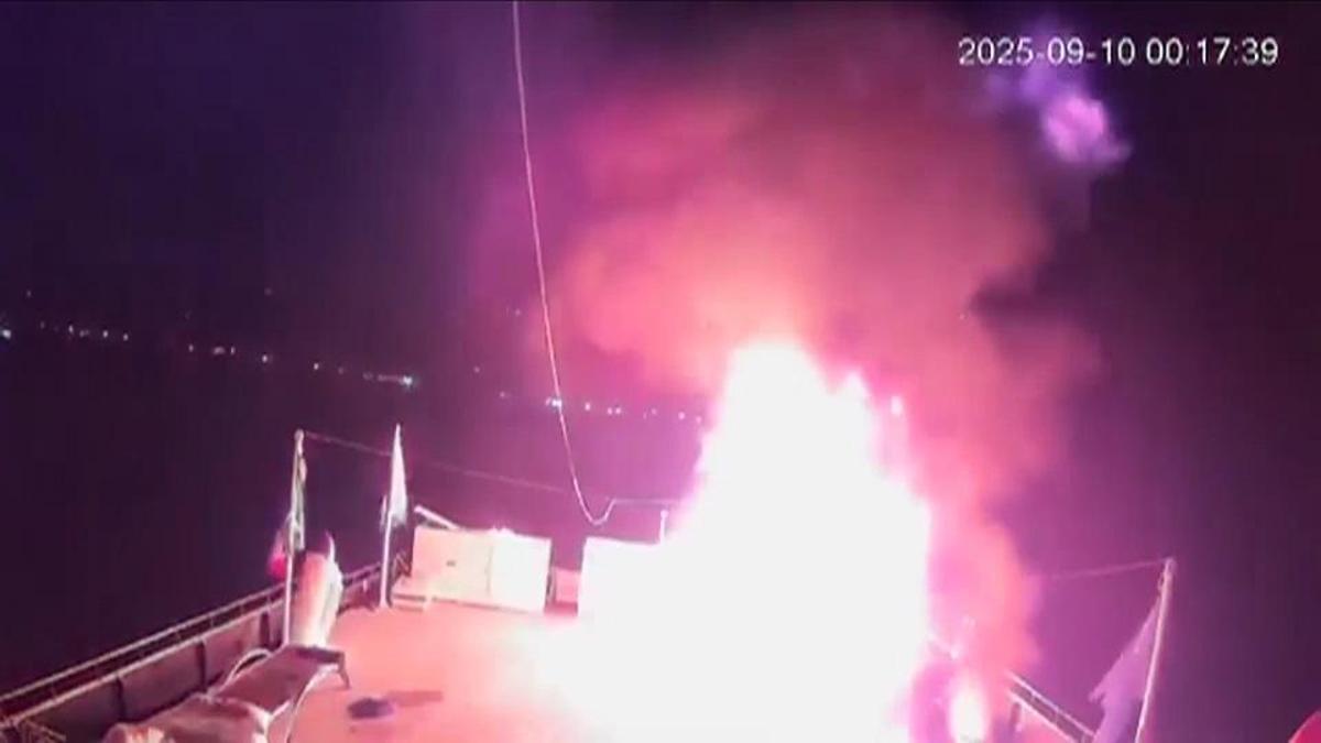 Sumud Filosu'na 2. dron saldırısı!