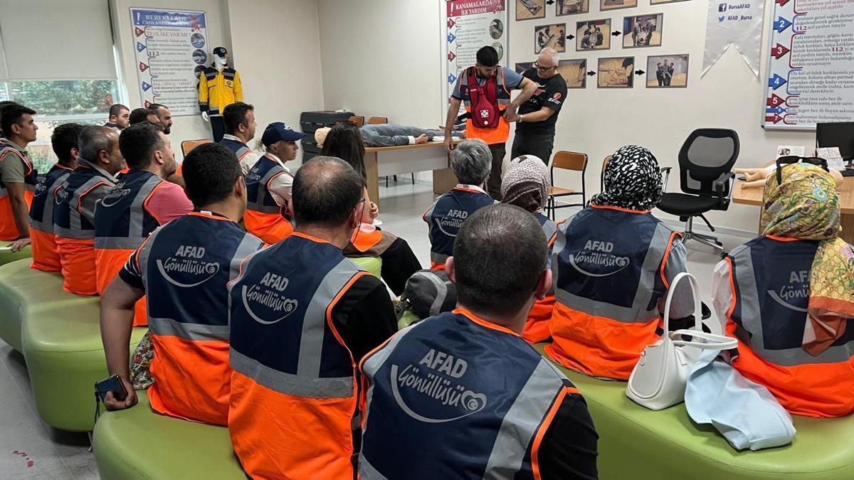 Bursada Destek AFAD Gönüllüleri Buluşma Programı gerçekleştirildi