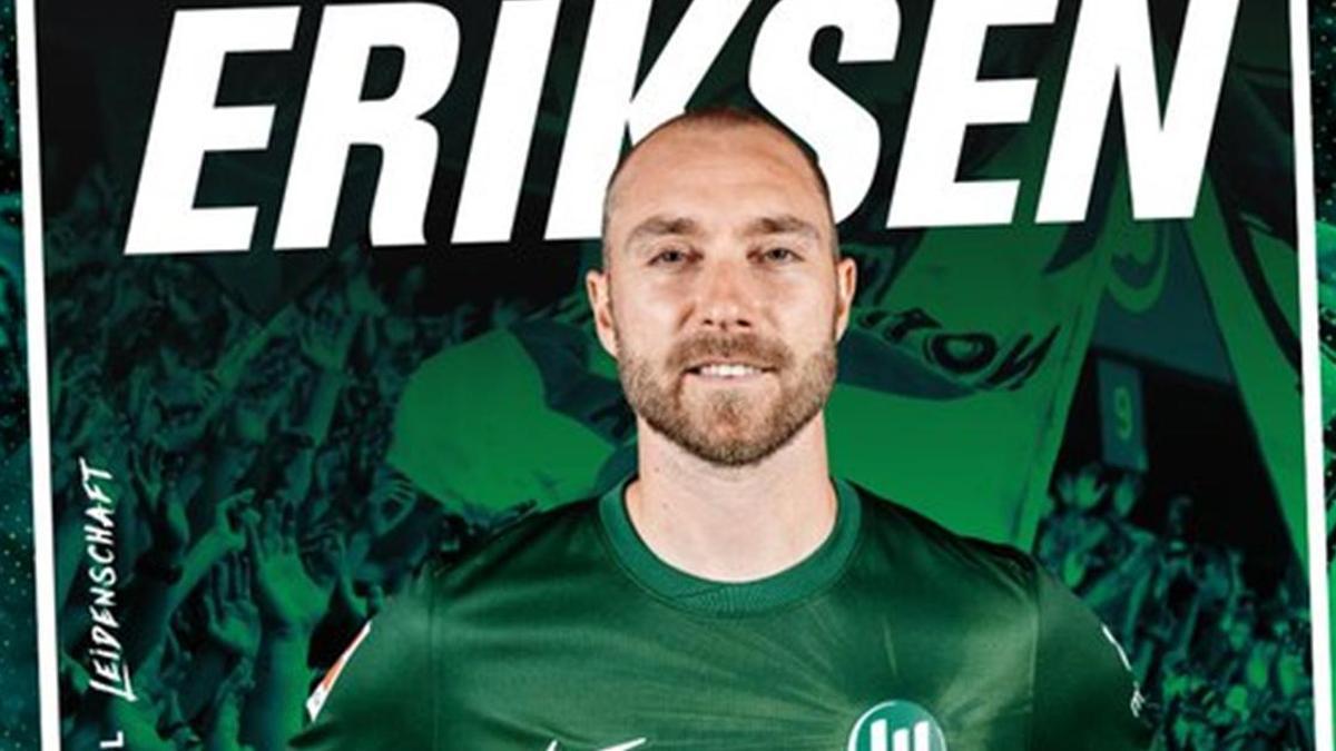 Christian Eriksenin yeni adresi Almanya