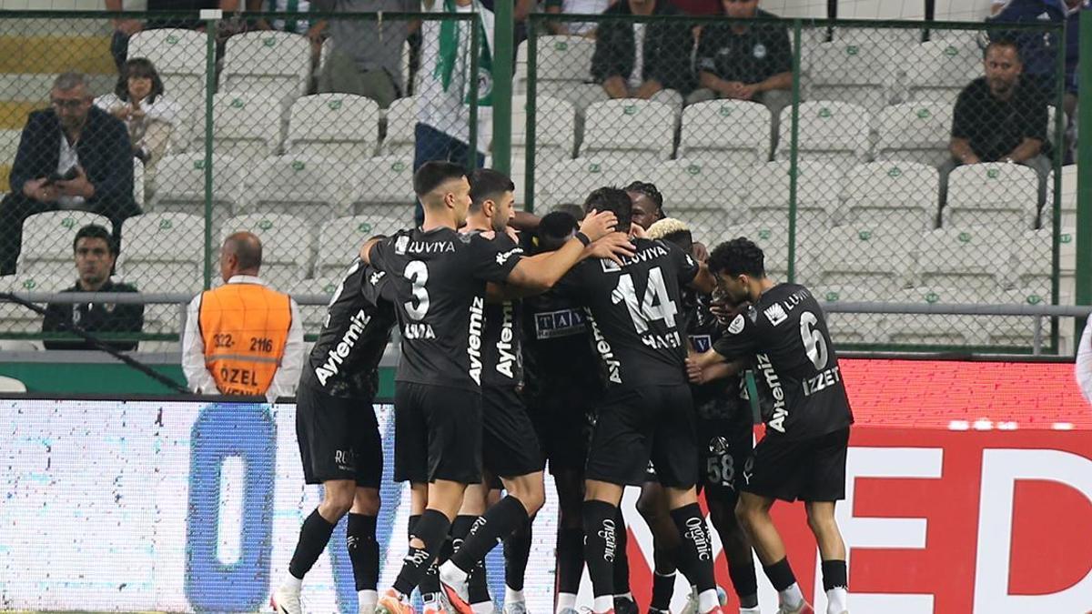 Alanyaspor, Konyada 3 puanı aldı