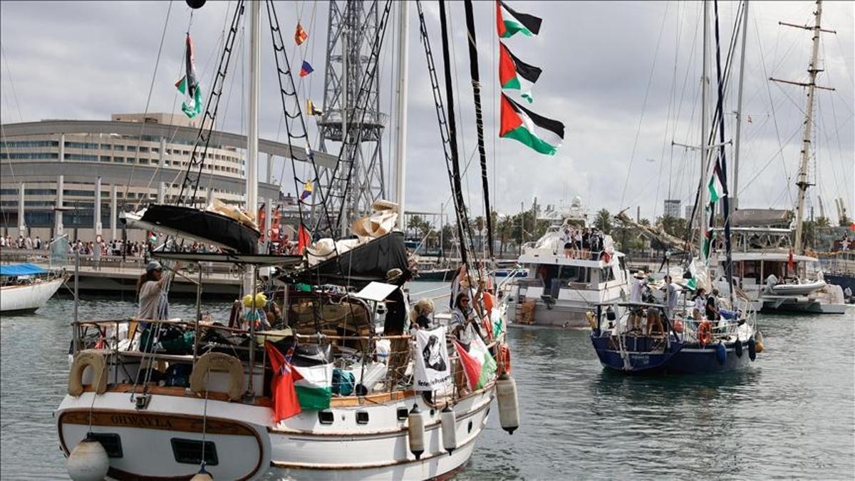 Küresel Sumud Filosu'ndaki 10 tekne daha Tunus'tan Gazzeye doğru çıktı