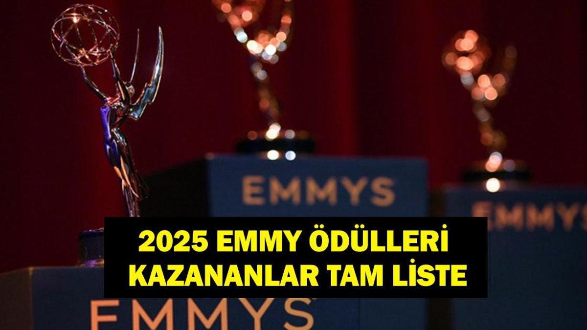 EMMY ÖDÜLLERİ 2025: Emmy Ödüllerini Kim Aldı? The Pitt, The Studio ve Adolescence Ödül Aldı Mı? İşte Emmy 2025 Ödül Kazananları Tam Liste...