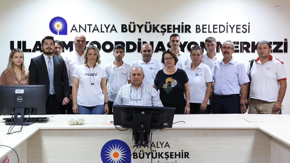 Antalyada toplu ulaşım şoförlerine hizmet içi eğitim