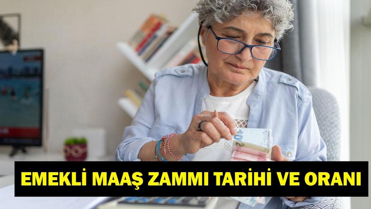 EMEKLİ MAAŞ ZAMMI SON DAKİKA: SSK ve Bağ-Kur Emekli Maaş Zammı Ne Kadar Olacak? İşte Emekli Maaş Zam Tarihi...