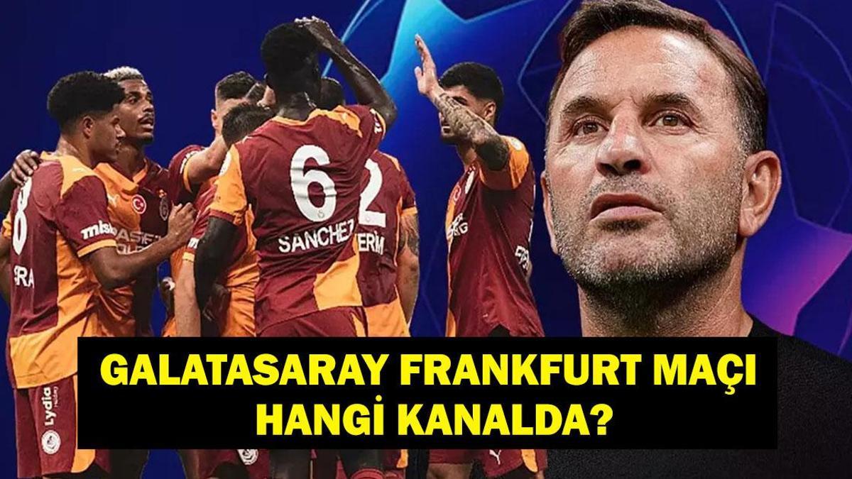 Galatasaray Frankfurt Maçı Hangi Kanalda? Şampiyonlar Ligi GS Frankfurt Maçı Saat Kaçta? İşte Marco Guida'nın Yöneteceği GS Frankfurt Maç Bilgileri....