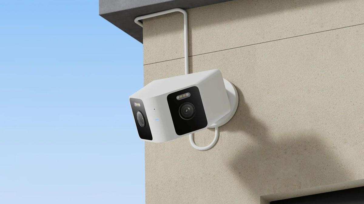 Çift Lensli 2K Güvenlik Kamerası