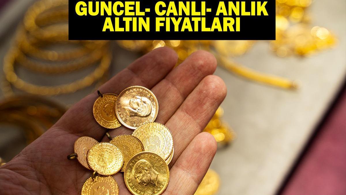 17 EYLÜL CANLI ALTIN FİYATLARI: Gram Altın Ne Kadar? Çeyrek Altın Fiyatı Ne? Gram, Çeyrek, Yarım, Cumhuriyet Altını Ne Kadar? 17 Eylül Altın Fiyatları