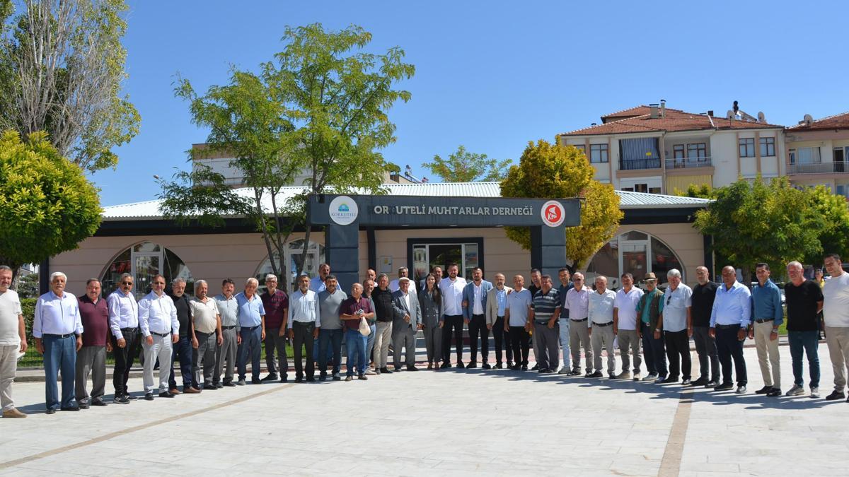 Korkuteli Muhtarlar Derneği'nde seçim