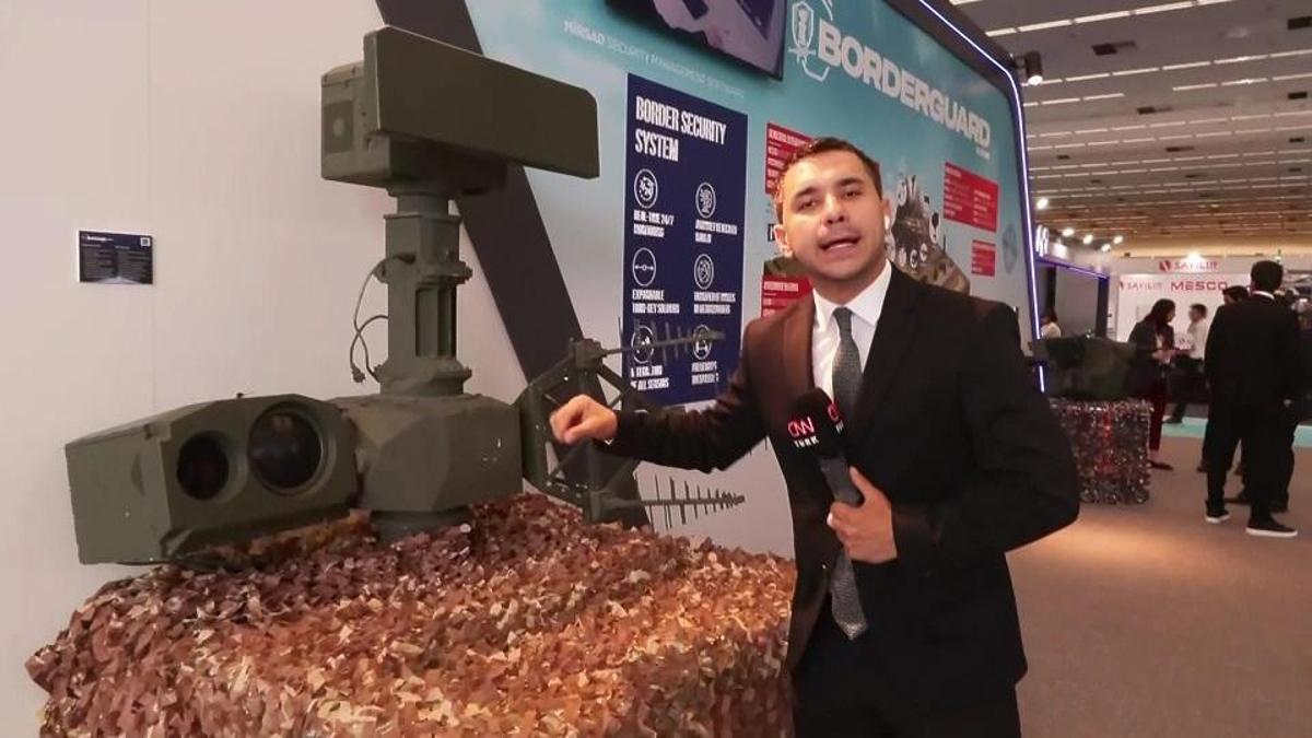 İşte sınırları koruyan cihazlar... CNN TÜRK İç Güvenlik Ekipmanları Fuarından aktardı