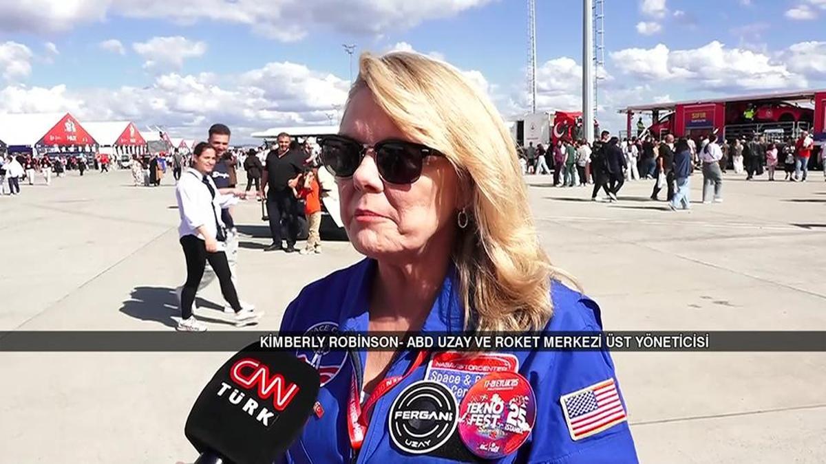 Robinson'dan TEKNOFEST'e ve Türkiye'nin uzay çalışmalarına övgü