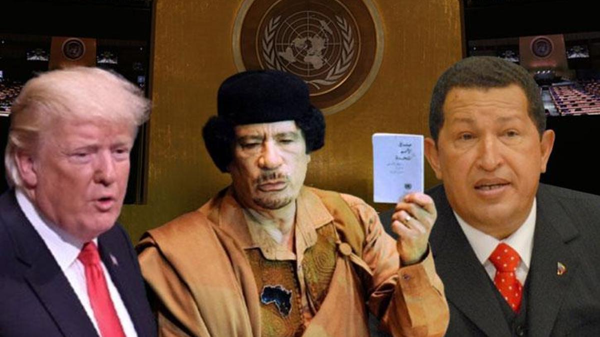 80 yılda BM Genel Kuruluna damga vuran anlar: Hitleri karıştıran lider, 4 buçuk saatlik konuşma, Kaddafi'nin terör konseyi çıkışı