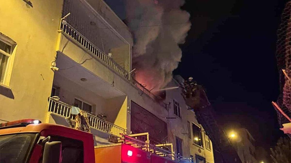 Evde çıkan yangında 2 yaşındaki çocuk hayatını kaybetti