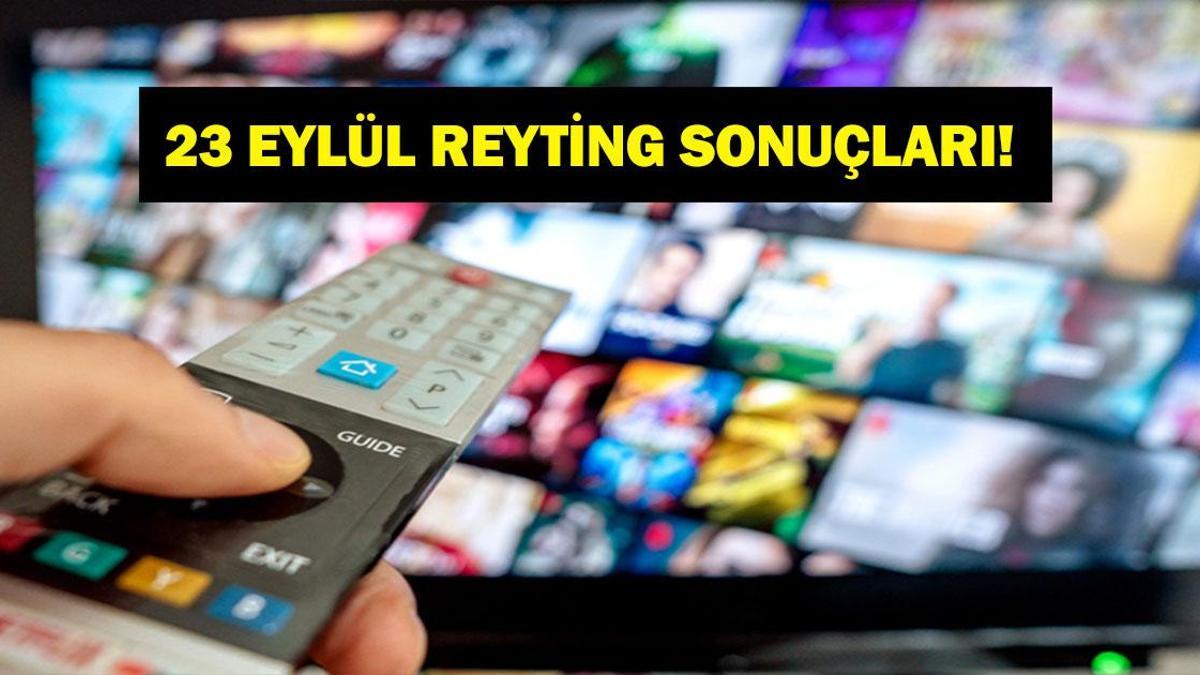 23 EYLÜL REYTİNG SONUÇLARI: Gözleri KaraDeniz, Kılıbık, Kıskanmak, Bahar, Kral Kaybederse, Mehmed: Fetihler Sultanı, MasterChef Türkiye gecenin birincisi kim oldu? İşte 23 Eylül reytingleri...