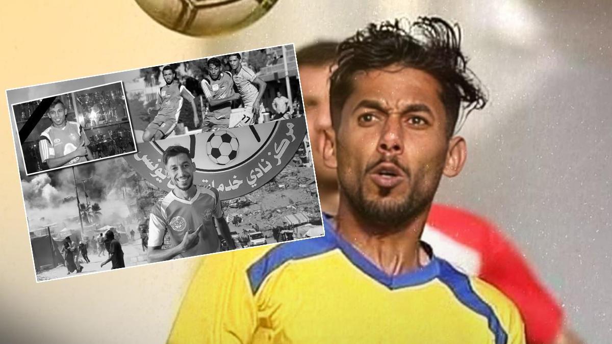 Filistinli futbolcu Muhammed es-Satri, İsrail’in saldırısında hayatını kaybetti