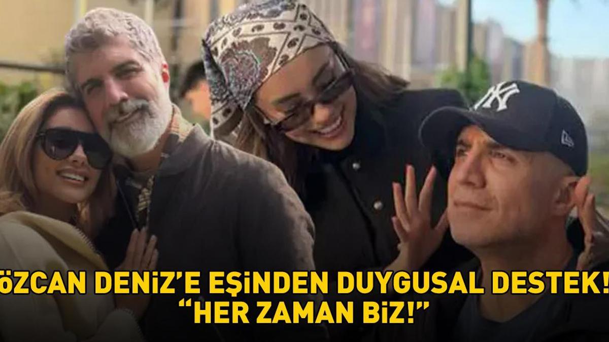 Eşinin yanında olduğunu bir kez daha gösterdi! Özcan Deniz'e Samar Dadgar'dan duygusal destek: 'Her zaman biz'