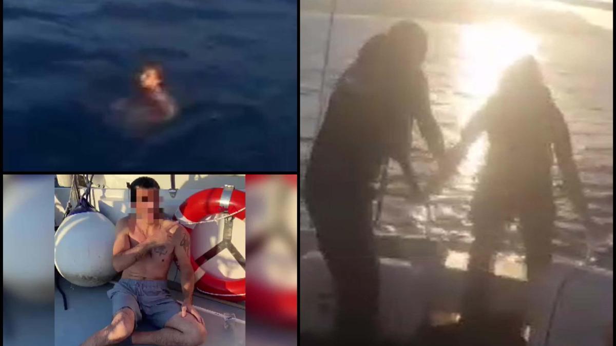 Yüzerek Yunan adasına kaçmaya çalıştı: 35 yıl hapis cezası bulunan firari yakalandı