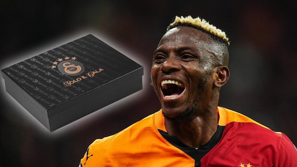 Galatasaray, Osimhen için hazırladığı kutulardan dev gelir elde etti!
