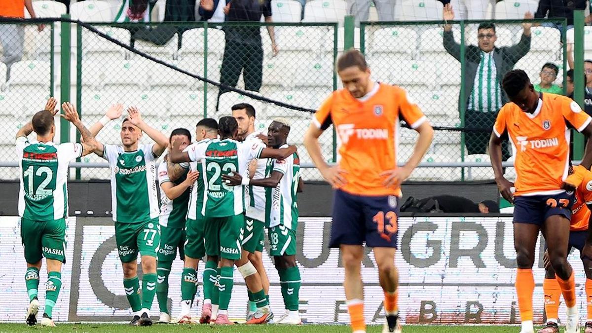 Başakşehir, Konya’da mağlup