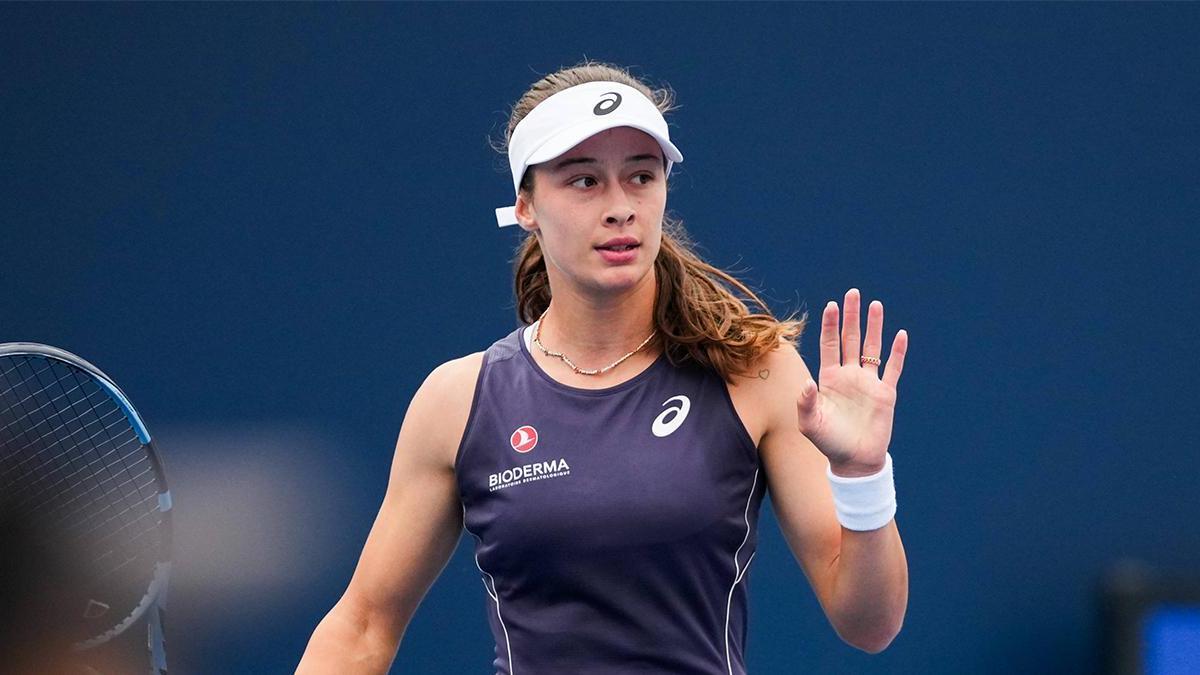 Anastasia Potapova’ya yenilen Zeynep Sönmez, turnuvaya 3. turda veda etti