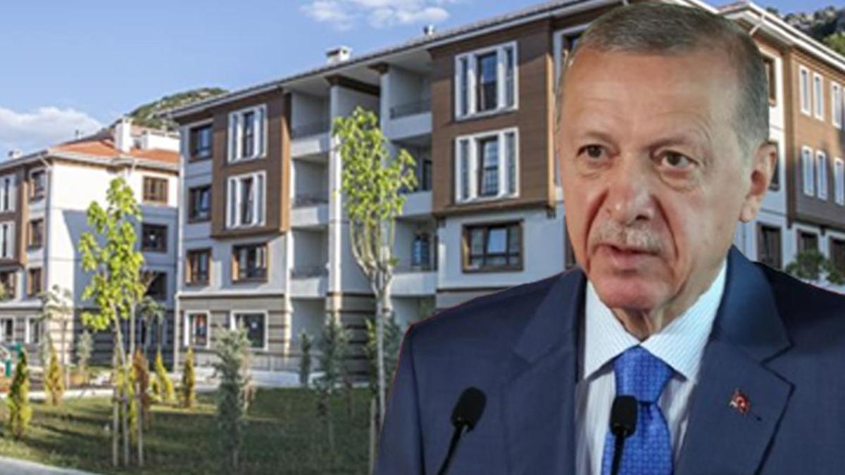 Cumhurbaşkanı Erdoğan müjdeyi verdi: 81 ilde 500 bin sosyal konut için düğmeye basıyoruz