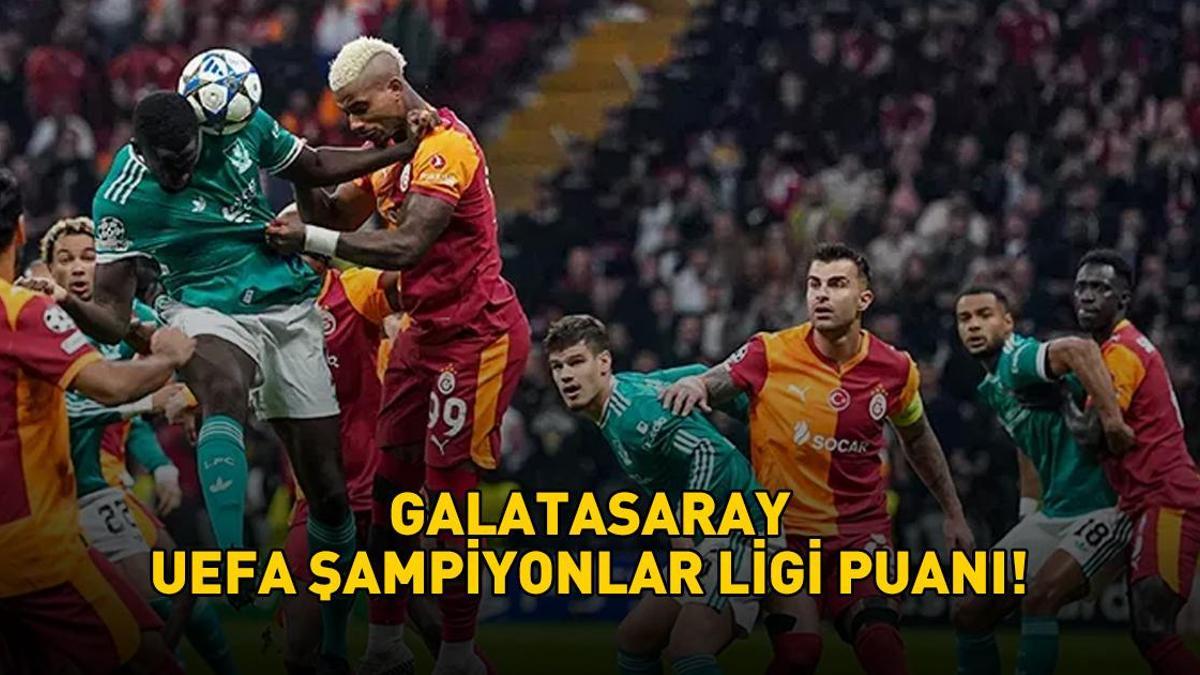 GALATASARAY UEFA ŞAMPİYONLAR LİGİ PUAN DURUMU 2025: Liverpool’u 1-0 yendi! Galatasaray Şampiyonlar Ligi’nde kaç puan aldı?