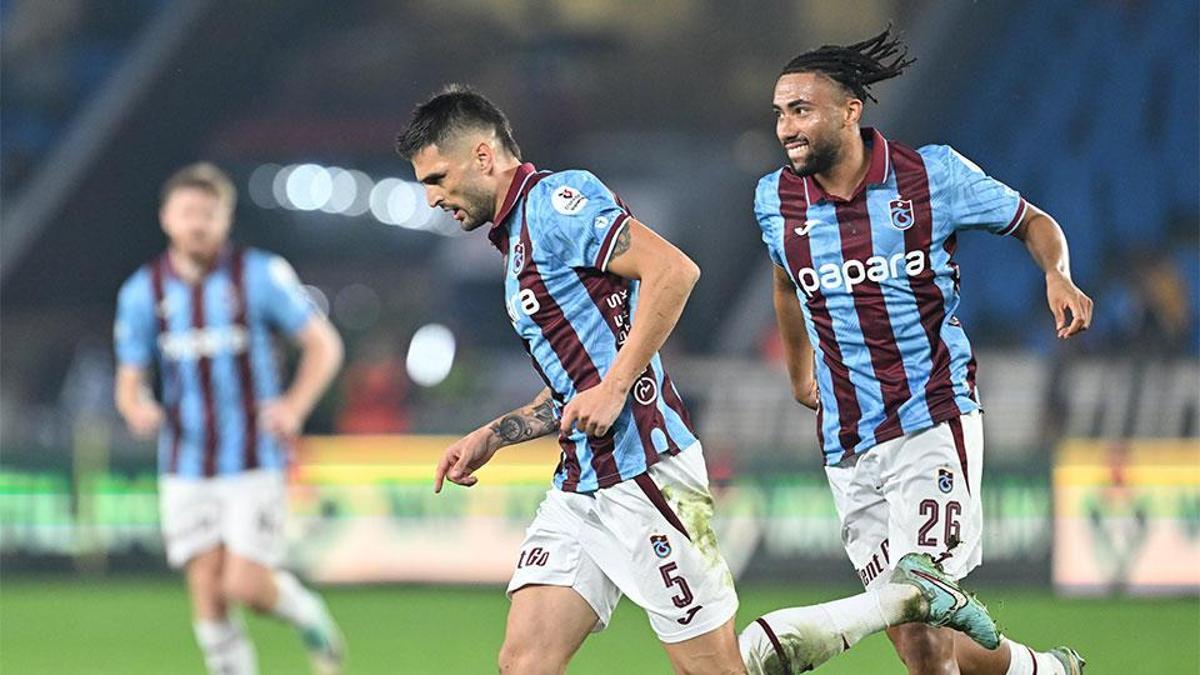 Trabzonspor, Kayserispor karşısında ‘Fırtına’ estirdi: 4-0