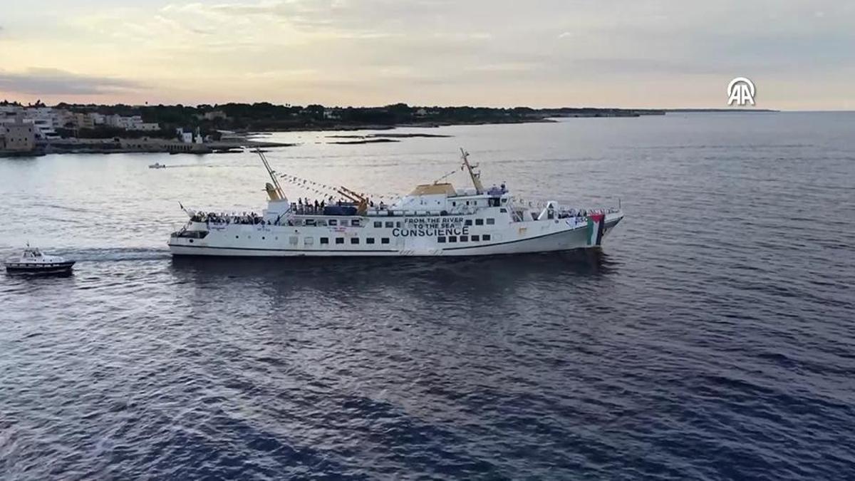 Gazze'ye 2. Filo da yolda Özgürlük Filosu Gazze'ye yaklaşıyor