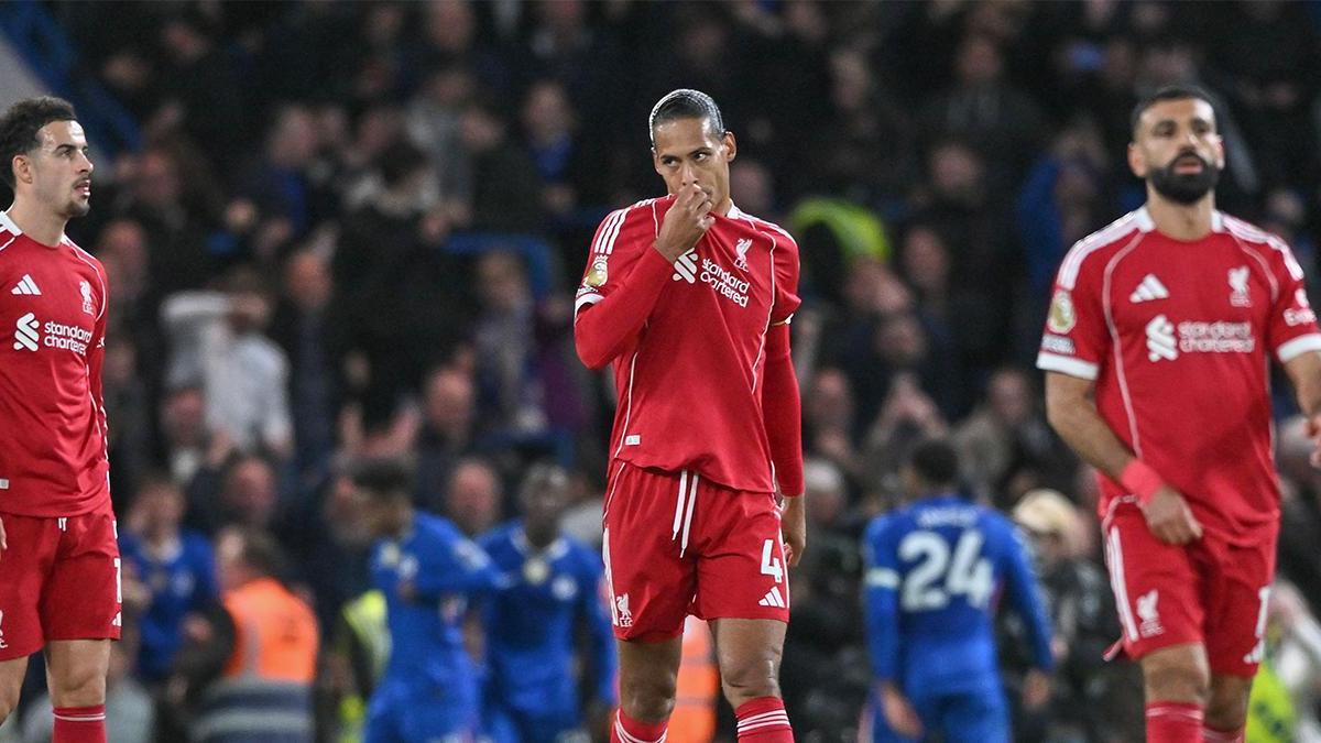 Liverpool'a bir şok da Chelsea'den! 3 maç üst üste mağlubiyet...