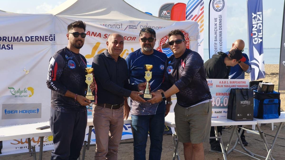 1inci Ulusal Surf Casting Balık Yakalama Turnuvası tamamlandı
