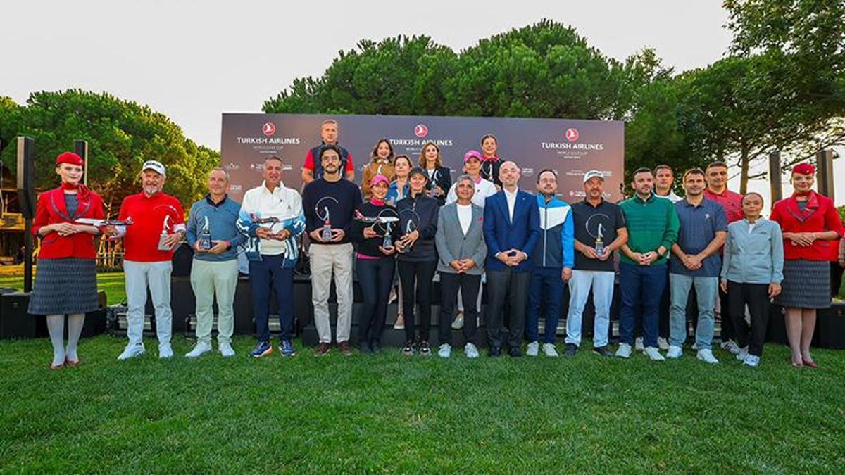 Turkish Airlines World Golf Cup Turnuvasının kazananları belli oldu