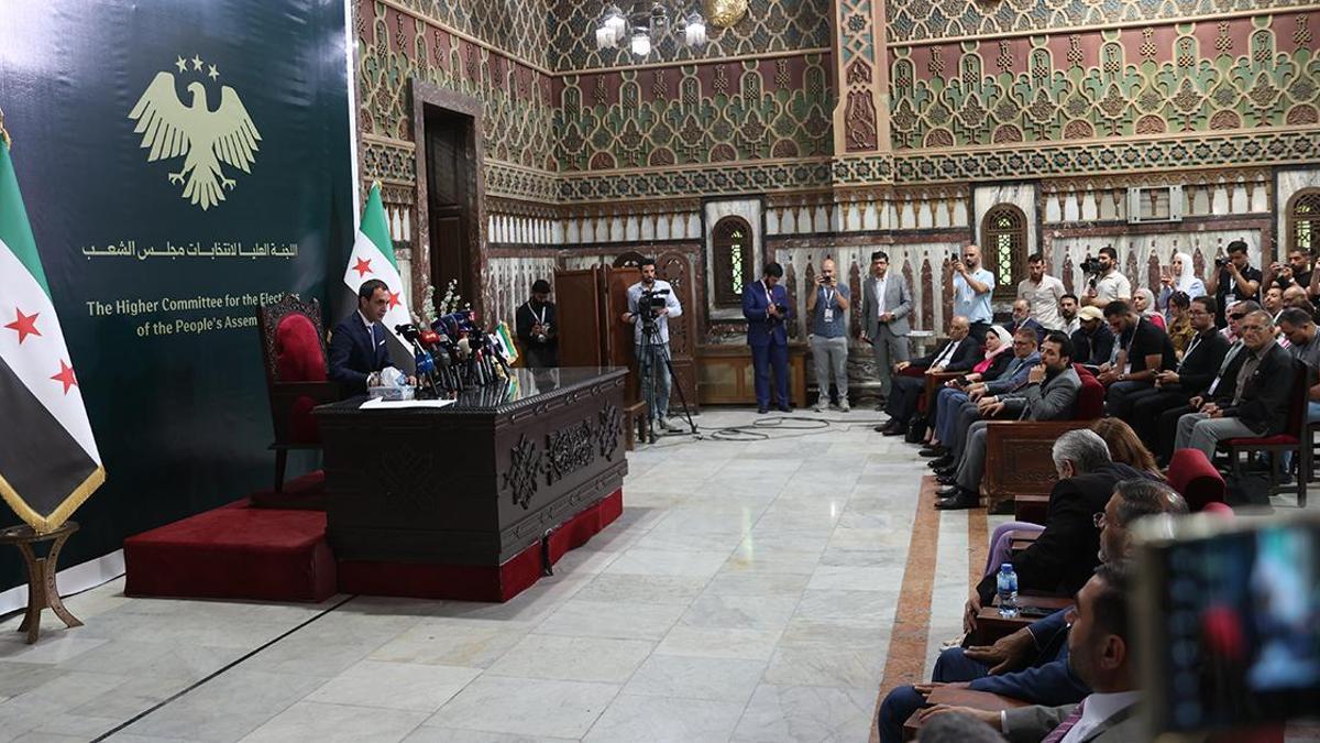 Suriye'de Esad sonrası ilk seçim! Sonuçlar belli oldu