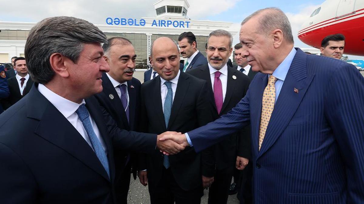Cumhurbaşkanı Recep Tayyip Erdoğan, Azerbaycan'da