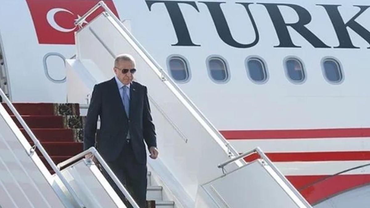 Cumhurbaşkanı Erdoğan, yurda döndü