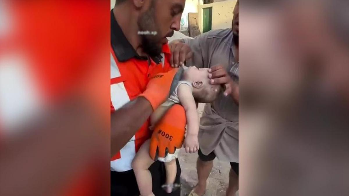 Gazzeli bebek için zamanla yarış