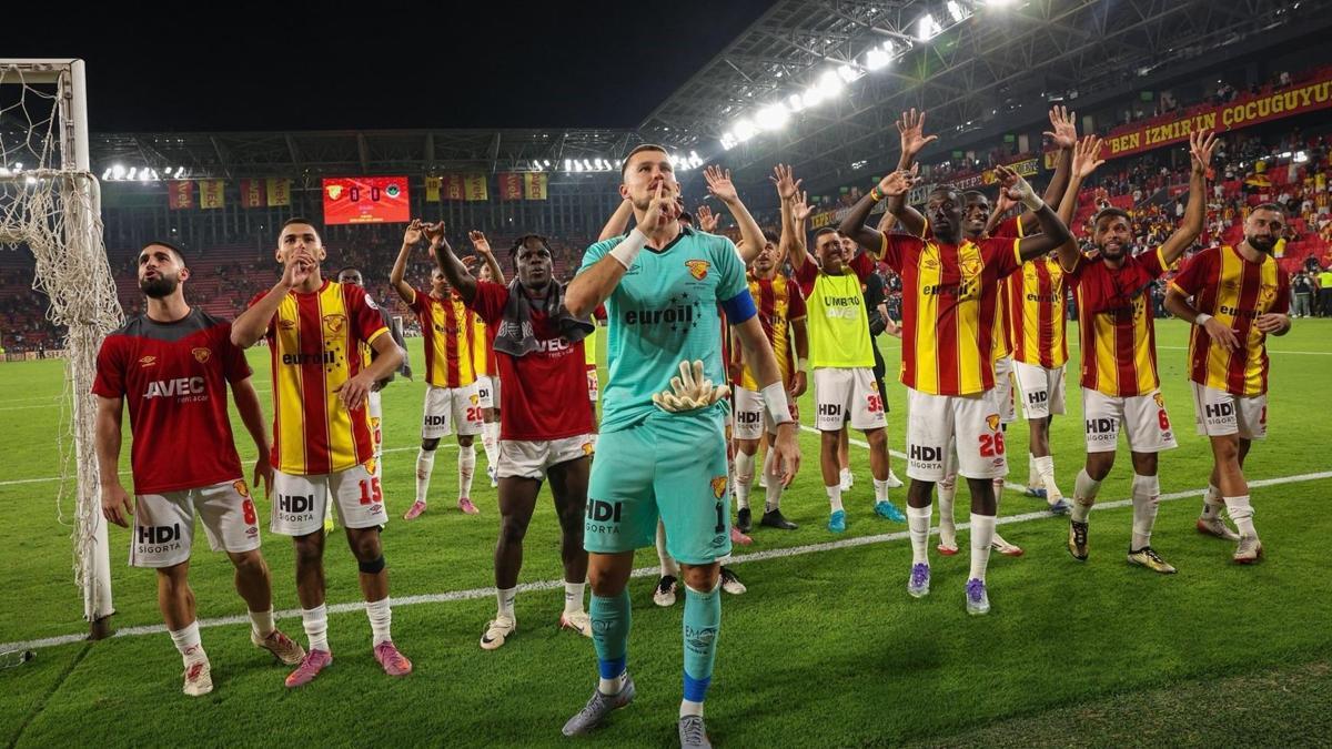 Göztepe savunma performansıyla Avrupa devlerini geride bıraktı