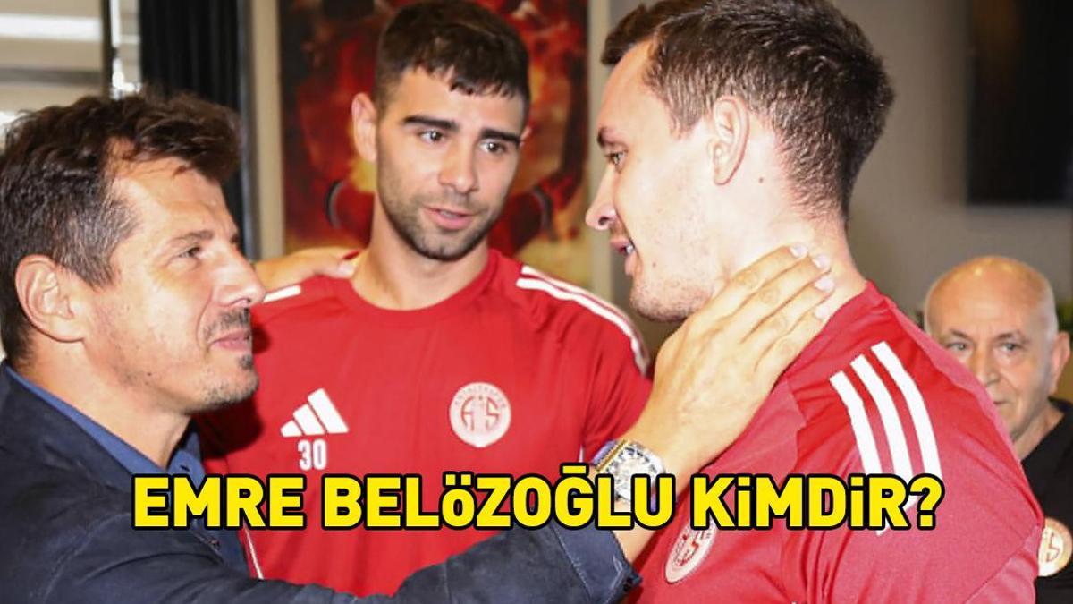 Antalyaspor’da Emre Belözoğlu ile yollar ayrıldı! Emre Belözoğlu kimdir, kaç yaşında? Oynadığı ve teknik direktörlük yaptığı takımlar!