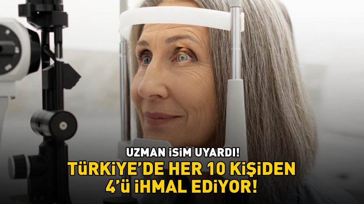 Türkiye’de her 10 kişiden 4’ü ihmal ediyor! Uzman isim uyardı: ‘Erken tanı ve bilinçli davranışlarla önlenebilir'