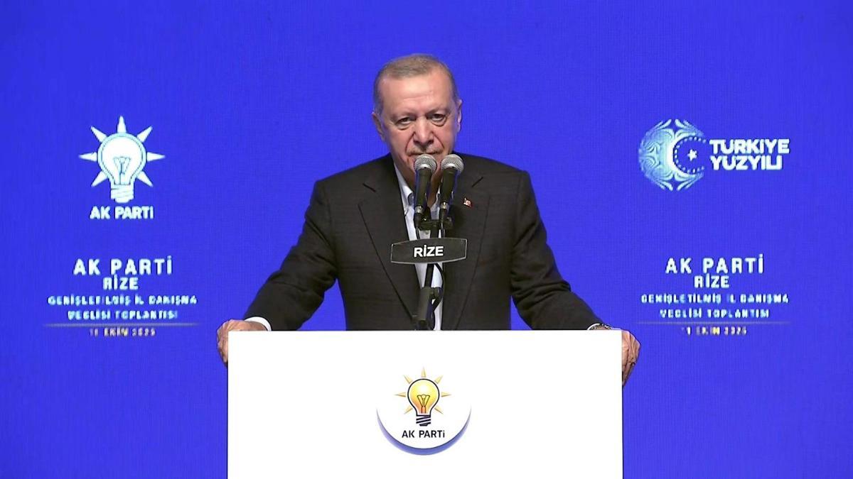 SON DAKİKA... Cumhurbaşkanı Erdoğan'dan Rize'de açıklamalar