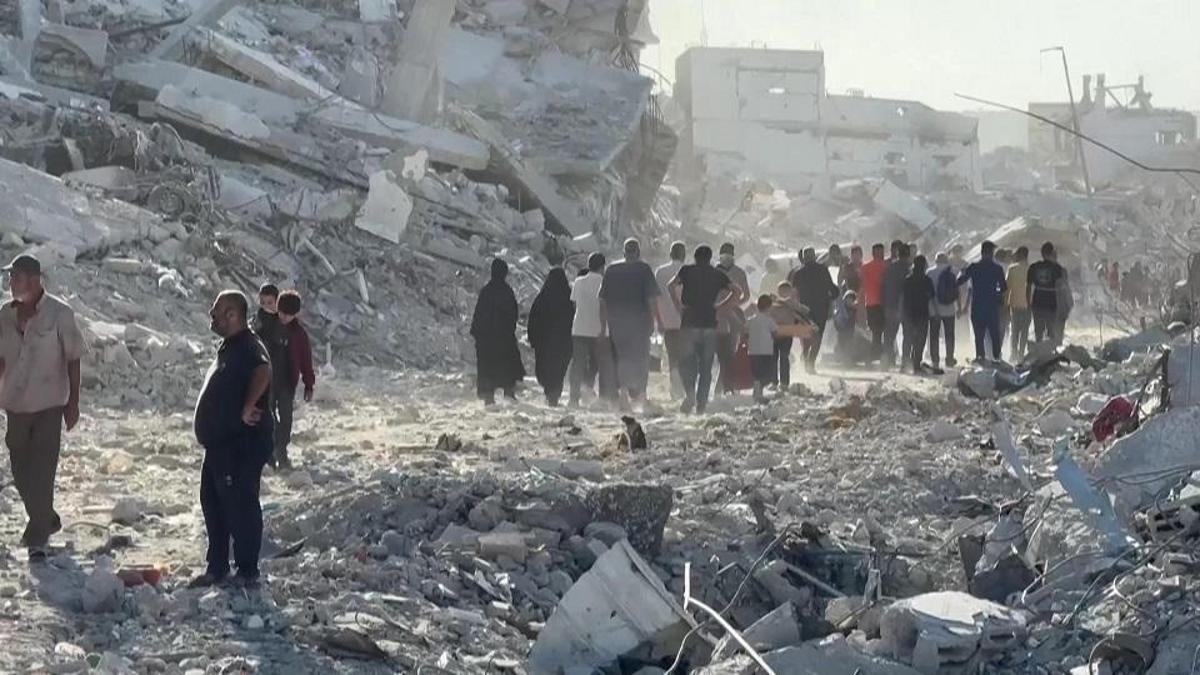 Gazze'de ateşkes sonrası dönüşte acı manzara