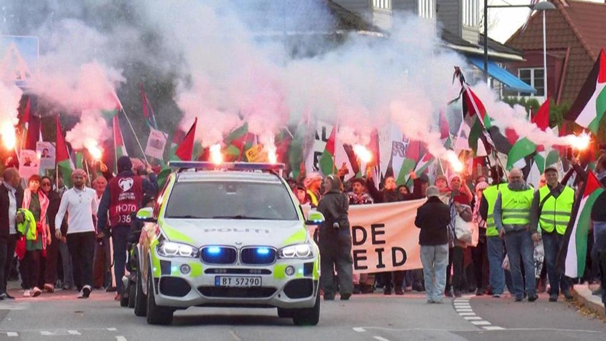 Norveç-İsrail maçı öncesi büyük gerginlik yaşandı