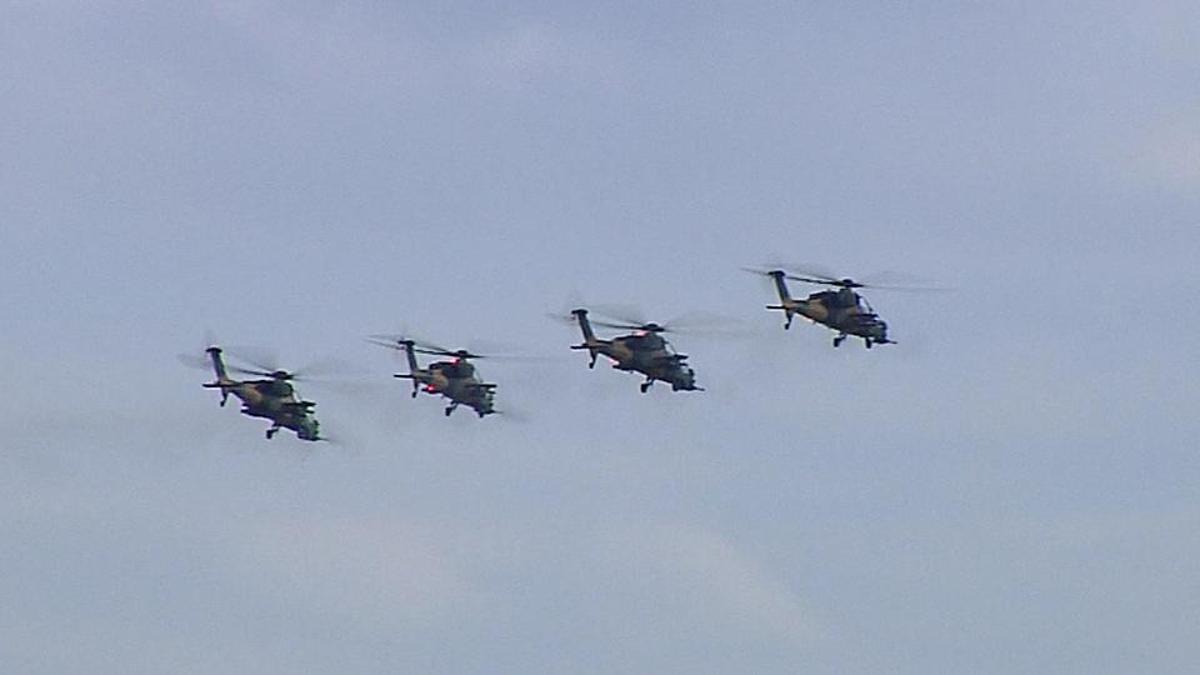 Başkentte düzenlenen Ateş Serbest-2025 Tatbikatı nefes kesti